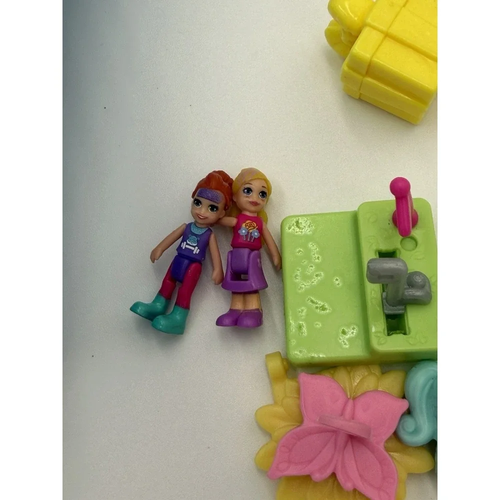 Polly Pocket Llama Party Piñata Playset HHX74 2 Dolls Accessories Mattel